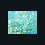 Toile Fleurs d'amandes | Vincent van Gogh<br><div class="desc">Almond Blossoms (1890) de l'artiste néerlandais Vincent van Gogh (1853-1890). Le tableau de Van Gogh's Almond Blossoms présente des fleurs blanches délicates dressées contre un ciel turquoise vibrant, symbolisant une nouvelle vie et un renouveau. Inspiré de l'art japonais, les branches élégantes et les lignes fluides créent un sentiment de sérénité...</div>