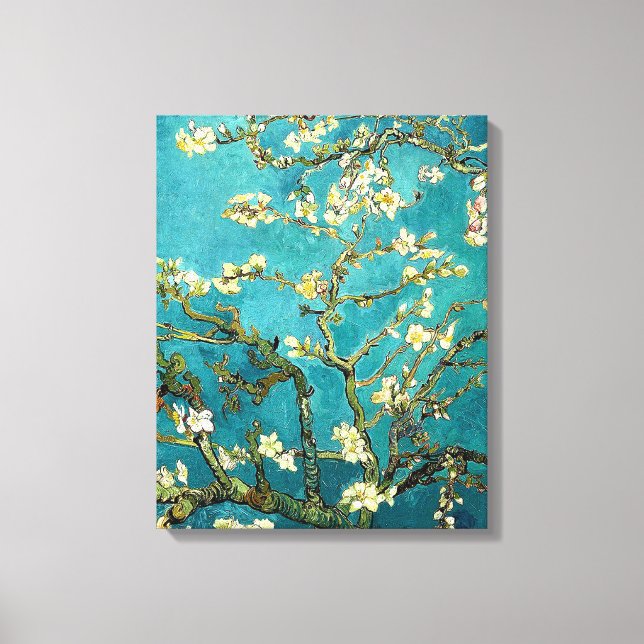 Toile Fleurs d'amandier de Van Gogh Impressionnisme clas (Recto)