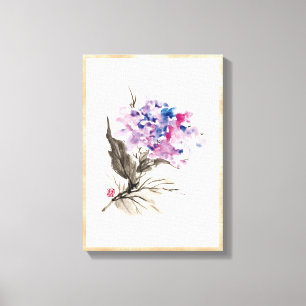 Toile fleurs d'aquarelle chinoises classiques Cool