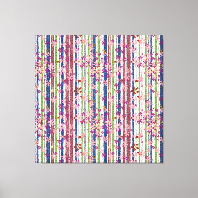 Toile Fleurs de bois (Recto)