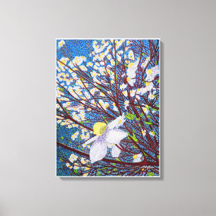 Toile Fleurs de Dogwood