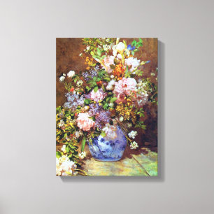 Toile Fleurs de printemps Renoir Art