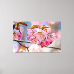 Toile Fleurs de Sakura Luxueuses Dans le Jardin de Print