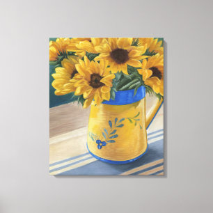 Toile Fleurs de soleil