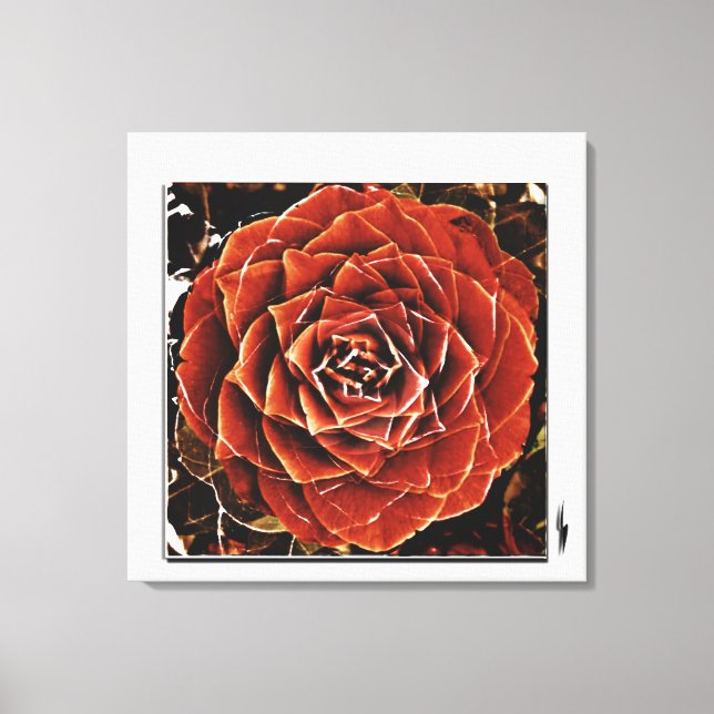 Toile Fleurs de Vie (Recto)