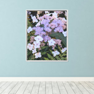 Toile Fleurs d'Hydrangea Aspera Floral