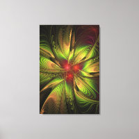 Fleurs imaginaires fractales douces et tendres