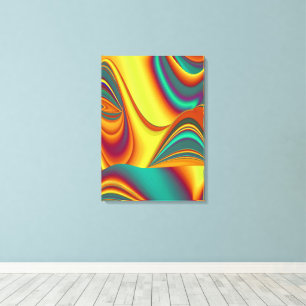 Toile Fleurs Magiques de Printemps Été Automne