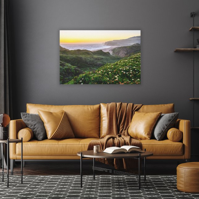 Toile Fleurs | Père Noël Cruz Californie (Créateur téléchargé)