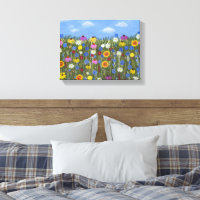 Fleurs sauvages avec marguerites