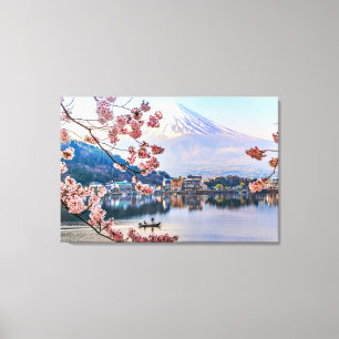 Toile Fleurs Spring Cherry Blossoms Japon