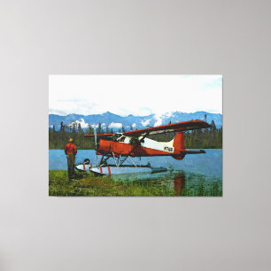 Toile Floatplane De Havilland Beaver