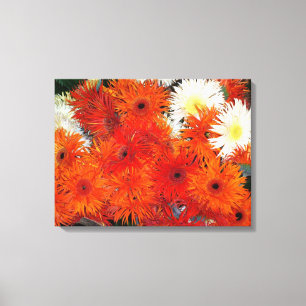 TOILE FLORE COLORÉE #5 CANVAS