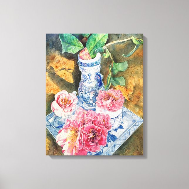 Toile Flores hivernales (Recto)