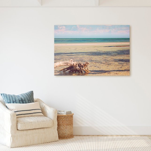 Toile Floride Keys Bahia Honda Driftwood Beach (Créateur téléchargé)