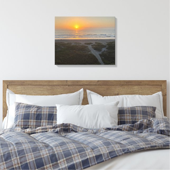 Toile Floride Sunrise Beach Photo Cocoa Beach Floride (Insitu(Chambre))