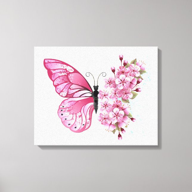Toile Flower Butterfly (Recto)