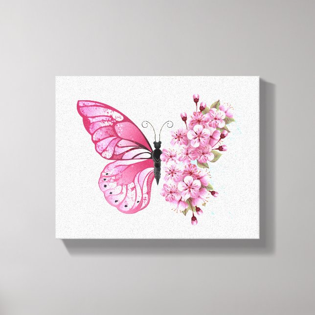 Toile Flower Butterfly (Recto)