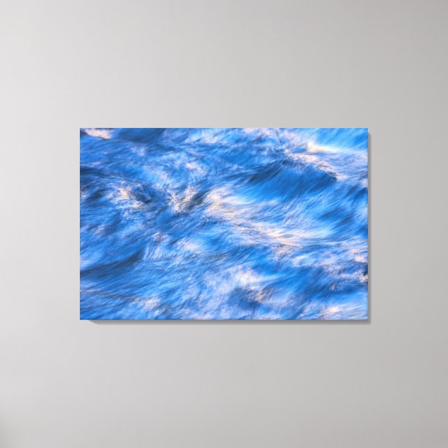 Toile Flux d'eau Abstrait (Recto)