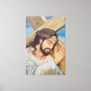 Toile Foi chrétienne Jésus Christ