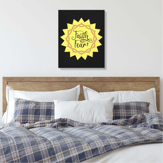Toile foi sur la peur (Insitu(Chambre))