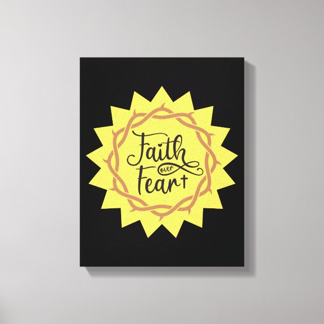 Toile foi sur la peur (Recto)