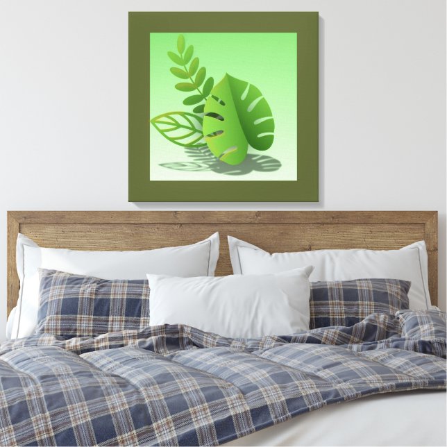 Toile Folhas Verdes (Insitu(Chambre))