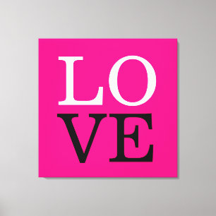 Toile Fond de mariage d'amour de rose