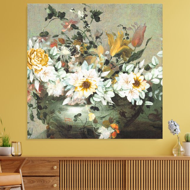 Toile Fond Floral Automnal Vintage (Insitu(Salon))