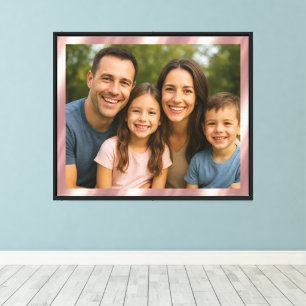Toile Fond Rose Gold Pour Votre Propre Photo