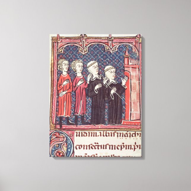 Toile Fondation d'un monastère (Recto)