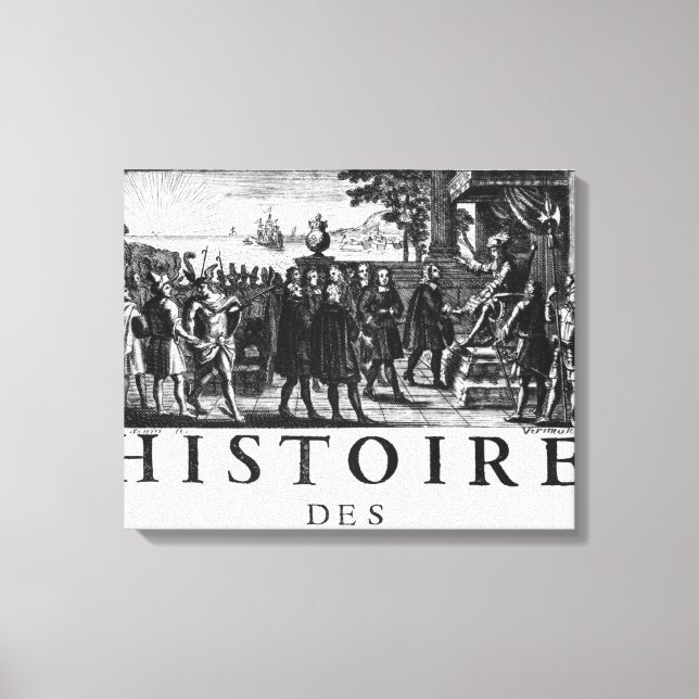 Toile Fondation par Louis XIV, roi de France (Recto)