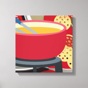Toile Fondue de fromage