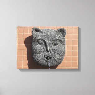 Toile Fontaine Plaza Cat