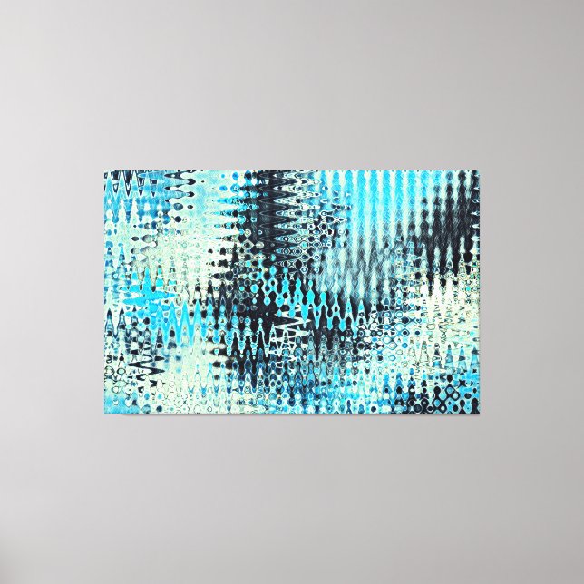 Toile Food Art Liquid Paint Abstrait 2021 (Recto)