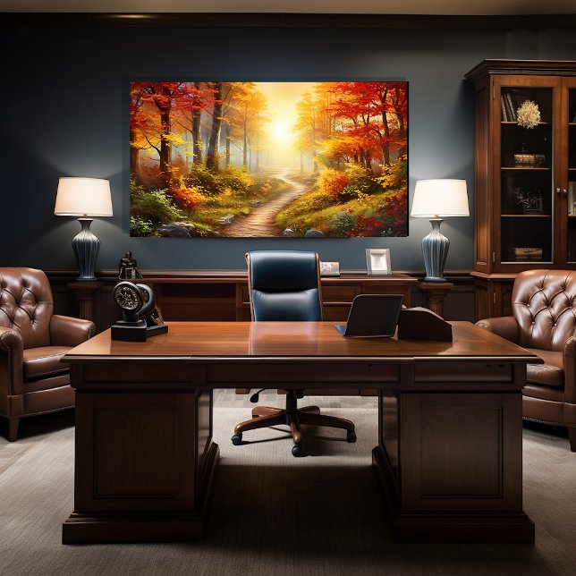 Toile Forêt d'automne (For Illustration Purposes Only. Actual Size May Vary.
)