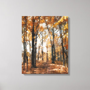 Toile Forêt d'automne
