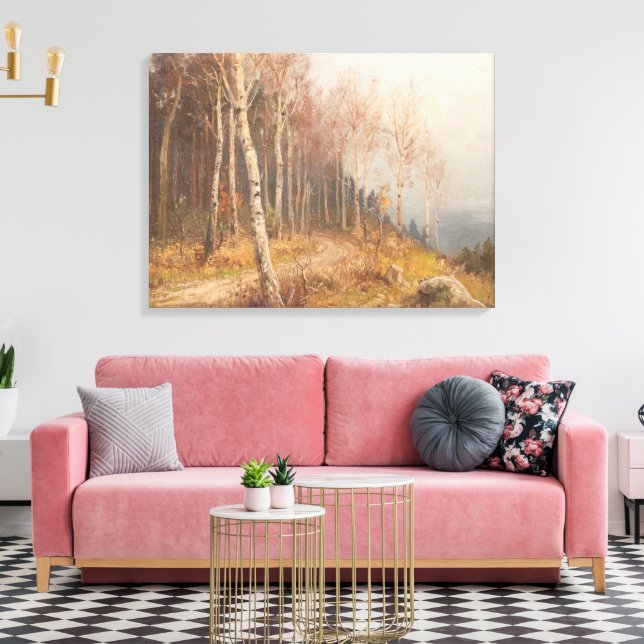 Toile Forêt de bouleau - Hugo Mühlig (Insitu(Salon))