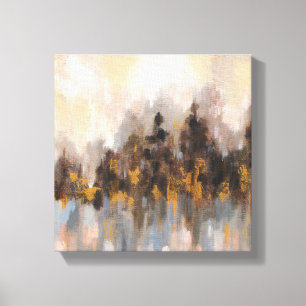 Toile Forêt de rougissement I