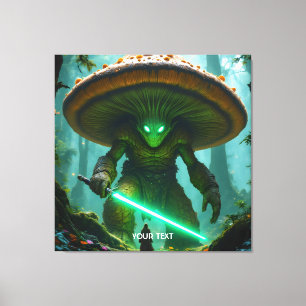 Toile Forêt de Sabre de champignons d'Imaginaire
