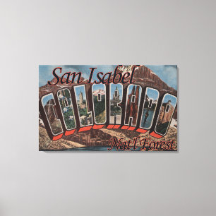 Toile Forêt de San Isabel Nat'l, Colorado