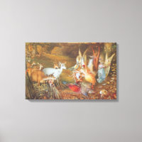 Forêt enchantée par l'artiste John Anster Fitzgera