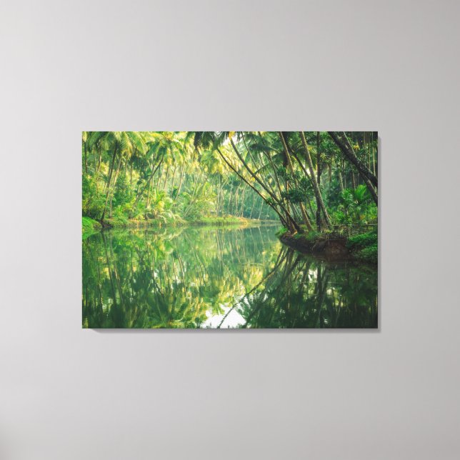Toile Forêt | Forêt de mangrove (Recto)