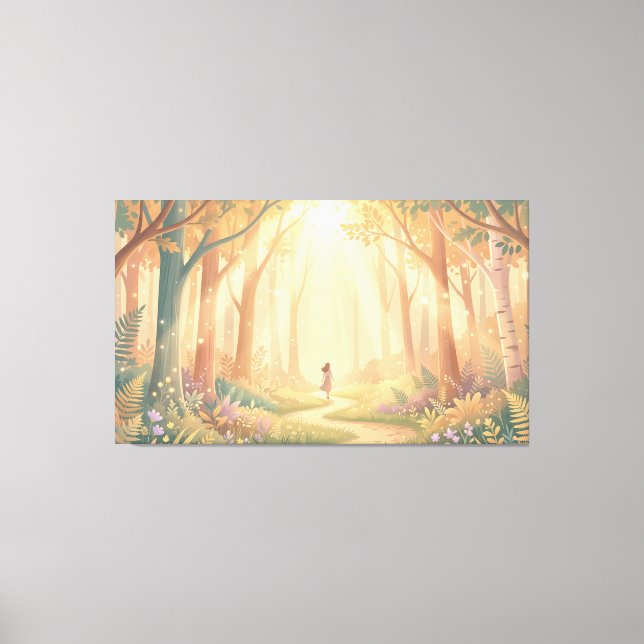Toile Forêt Magique (Recto)