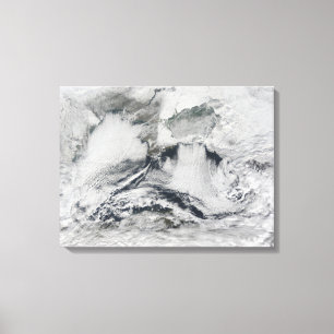 Toile Formation de nuage au-dessus de la Mer Noire