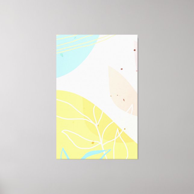 Toile Forme d'art classique abstrait (Recto)