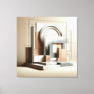 Toile Forme Sculpturale Architecturale