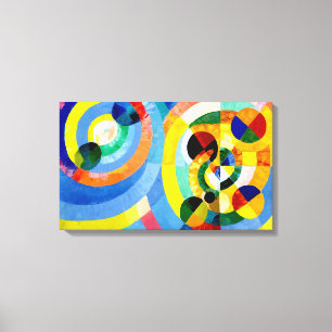 Toile Formes circulaires Art abstrait de Robert Delaunay