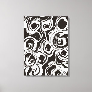 Toile Formes de cercle modernes contemporaines abstraite