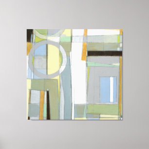 Toile Formes géométriques Abstraites colorées